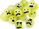 a bunch of grumpy green grapes