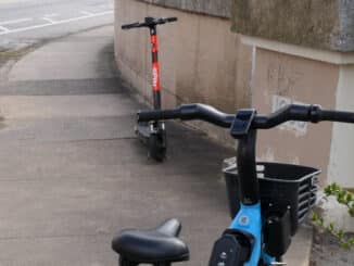 electric scooter and bike